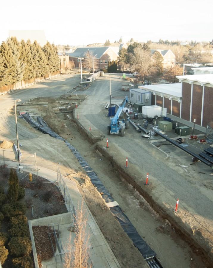 News: Construction underway on campus 