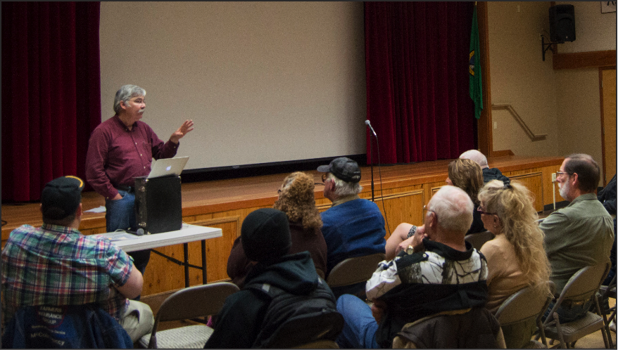 Steve Verhey held a meeting on Oct. 22 to hear what residents had to say about regulations.