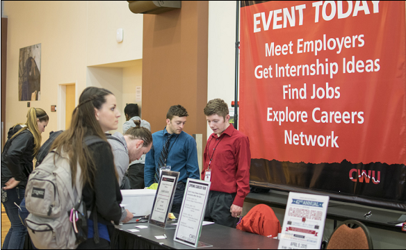 Central hosts Career Fair for employment and internship opportunities