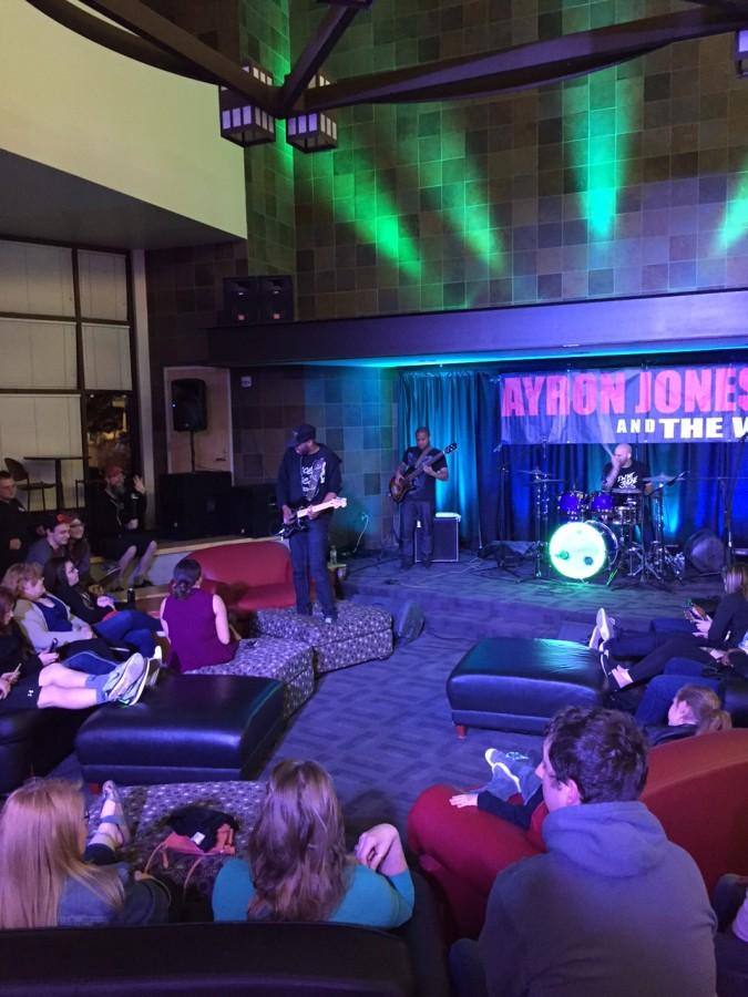 Ayron Jones and The Way performed live in Centrals Student Union building