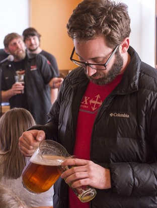 Steve Wagner and A.J. Keagle host Science in a Pint at Cornerstone Pie