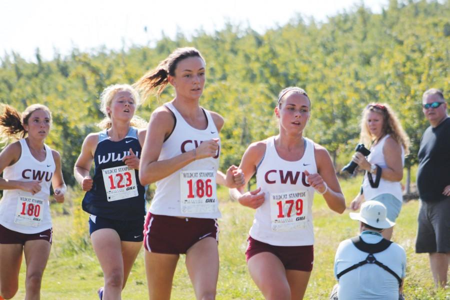 Senior Dani Eggleston (#179) will look to keep pace with the top runners in the NCAA Division II this Friday in Kansas.