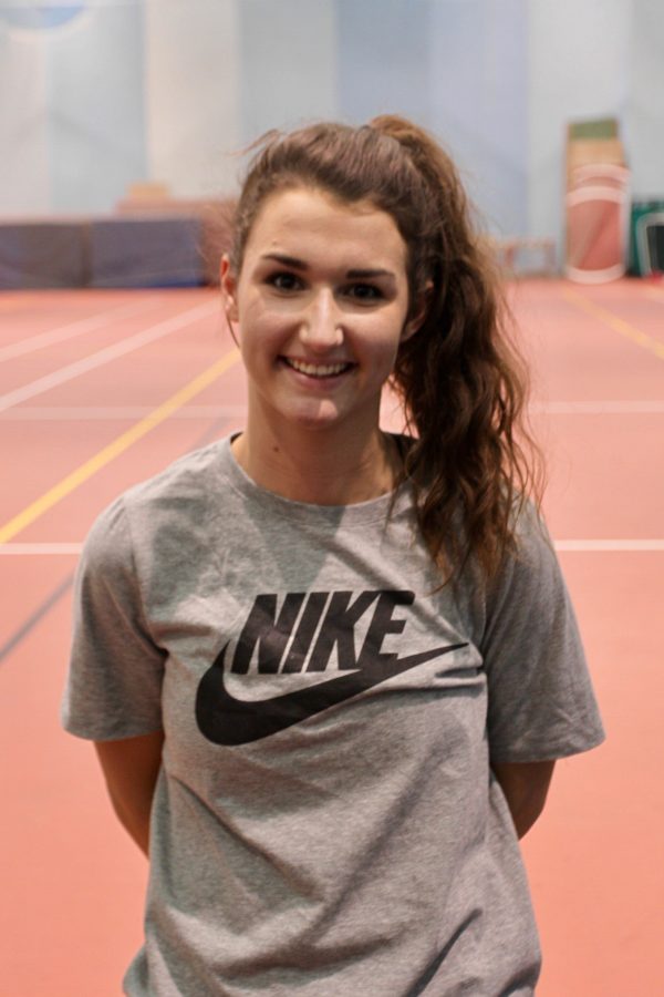 Junior Ali Anderson is looking to get to nationals in the 800-meter after earning a national provisonal time of 2:15.99 over the weekend.