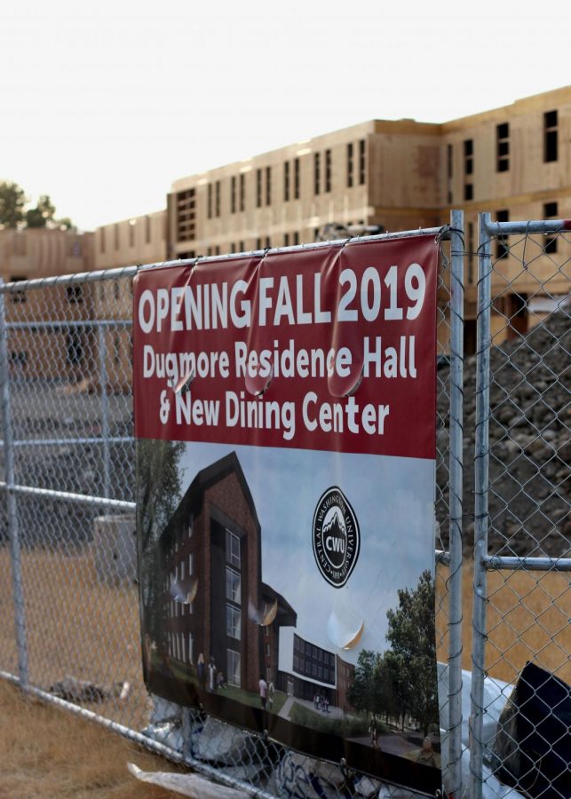 Dugmore Hall is expected to open in fall 2019. Located on noth campus, the hall will provide approximately 400 beds for on-campus housing. 