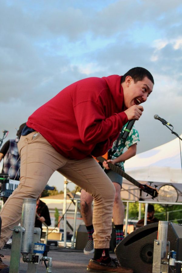 Hobo Johnson was the main performer at Wild Fest. They came on stage at 8 p.m. and played several of their songs for students, who sang along. Wild Fest was a part of Student Appreciation Day, which for
the first time, was held at the Recreation Sports Complex