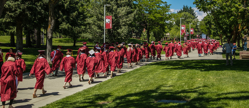County implemented no rules prohibiting CWU from postponing commencement