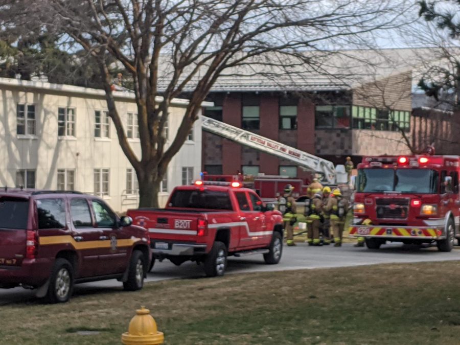Breaking: North Hall residents laptop catches fire