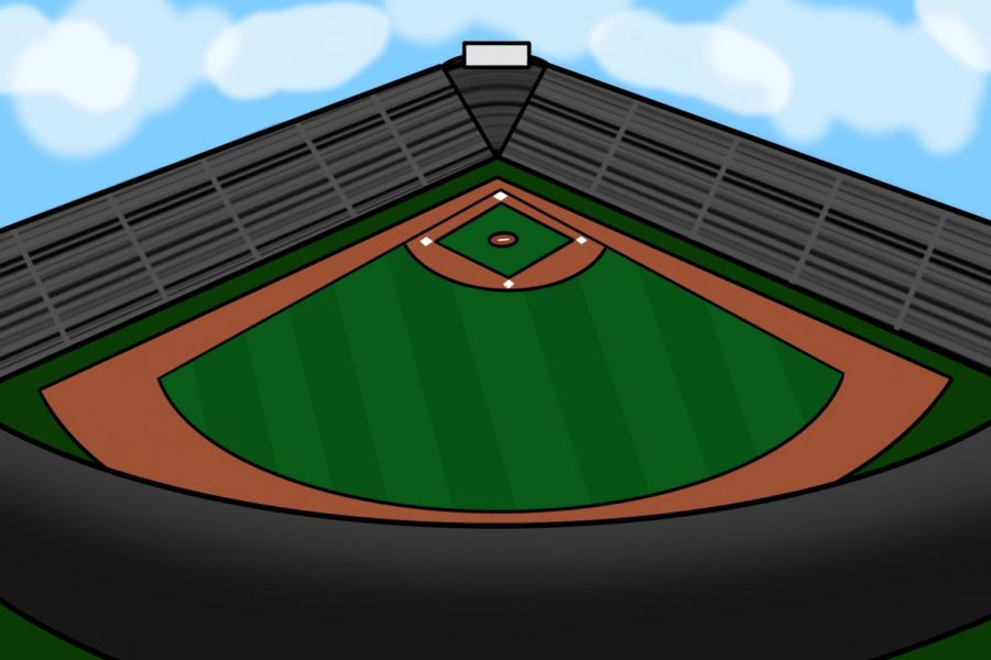 Updated Empty Baseball Field - Riel