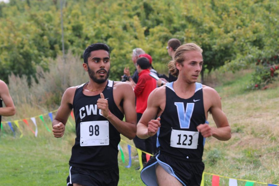 Men’s cross country team looks ahead to future competition despite face covering challenges