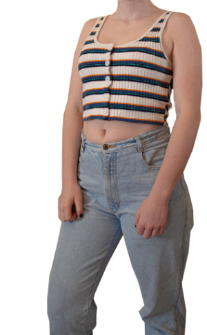 Dress Coded White Short Sleeve Crop Top / Made in USA – Lyla's Crop Tops
