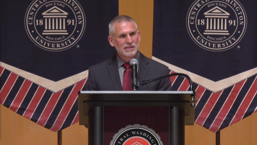 President Wohlpart delivers State of the University speech