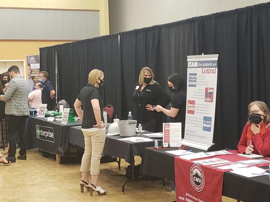 Looking for jobs? CWU holds Career Services Job Fair