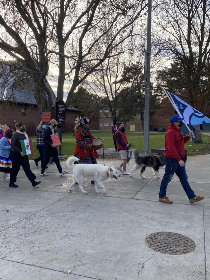 Missing and Murdered Native American and Indigenous Women’s march spreads awareness on campus