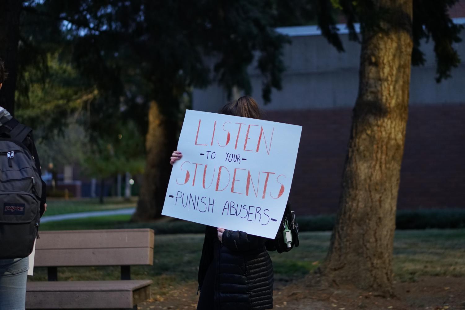 Learning Commons Organized Protest Against Title Ix Violations On Nov 1 The Observer 