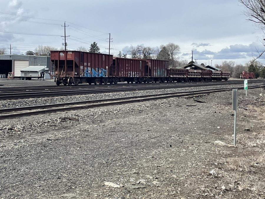 Railyard behind Fred Meyer where homeless have been reported sleeping in the past, Photo by Beau Sansom
