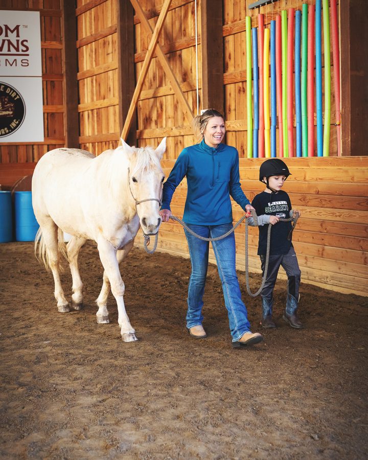 Spirit TRC offers healing through horses Photo courtesy of Spirit TRC