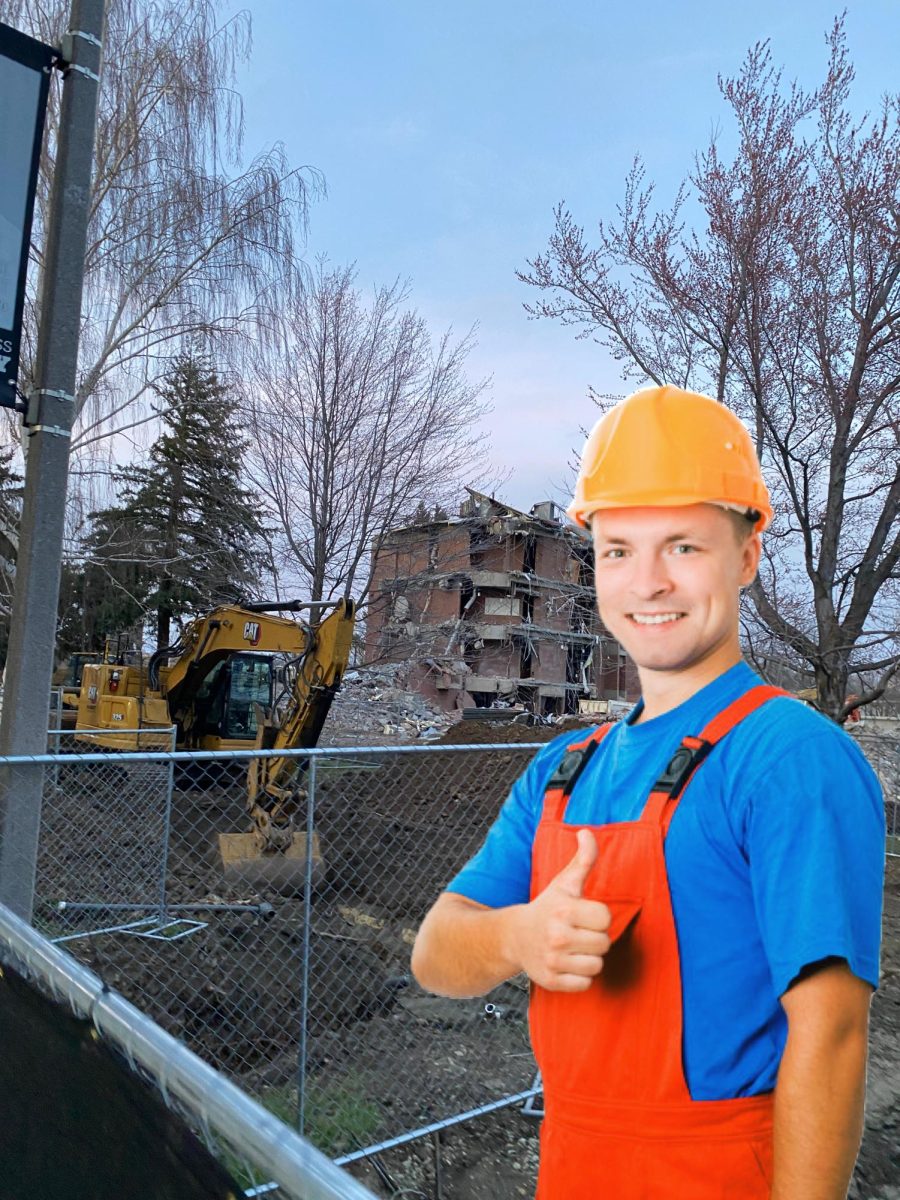 SATIRE: Oops I Did it Again: CWU Student Accidentally Tears Down Wrong Building