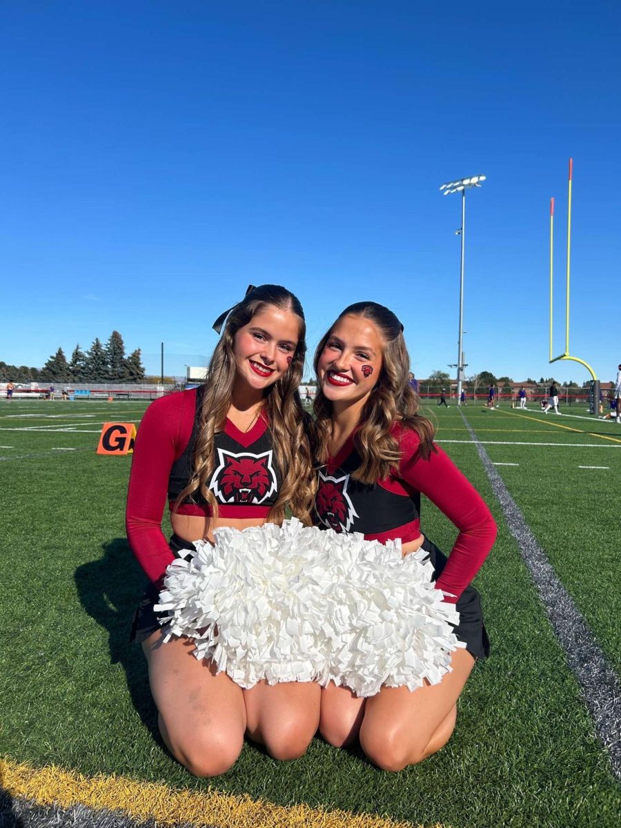 Livy and Camy's first game together. (Photo courtesy Livy Sander)