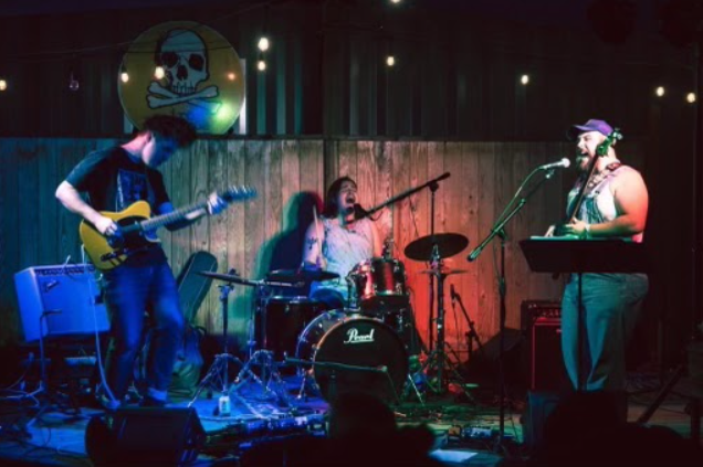 The Sleepers playing a show at Iron Horse Brewery. (Photo courtesy of The Sleepers and Brendan Fuller)