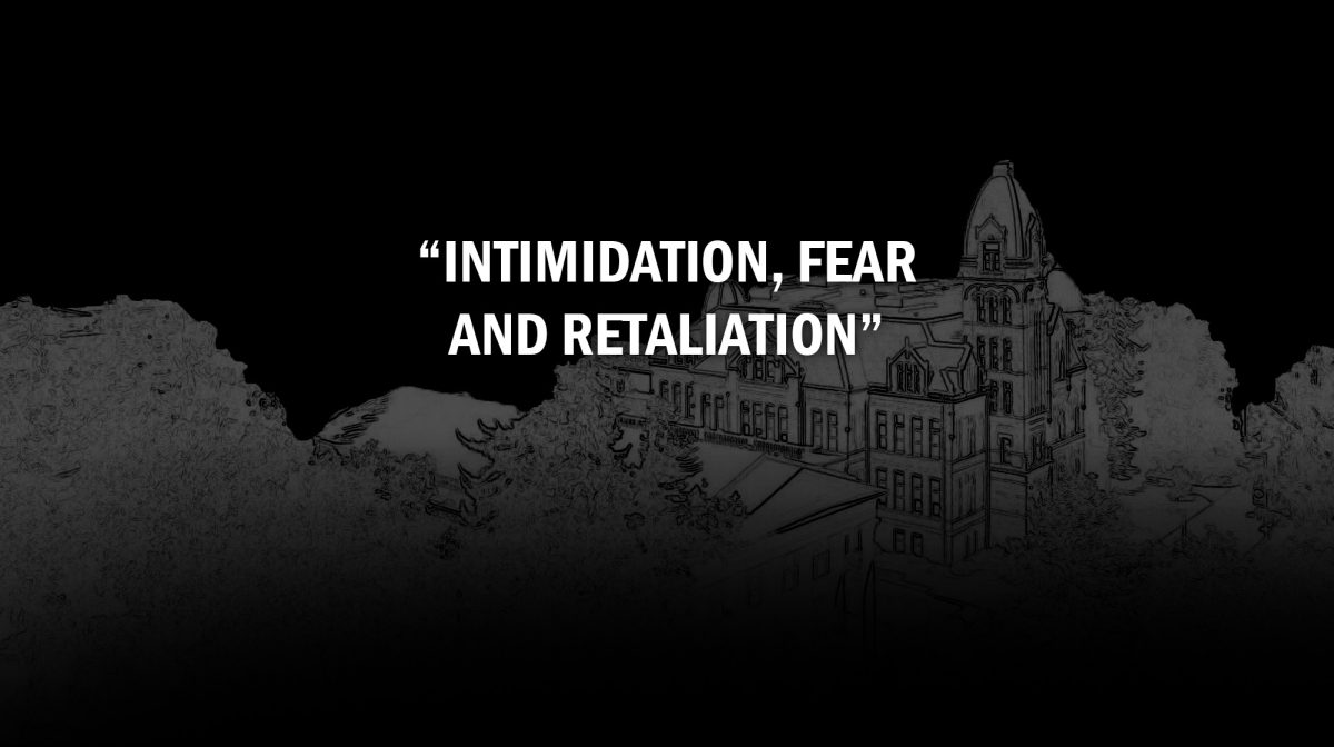 Intimidation, Fear and Retaliation: Is There a Culture of Fear at CWU?