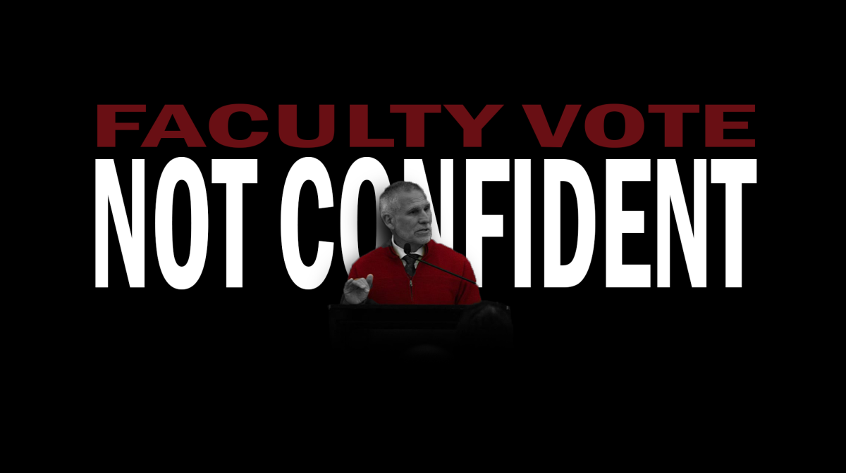 Faculty pass vote of no confidence against President Wohlpart with 81.6% majority