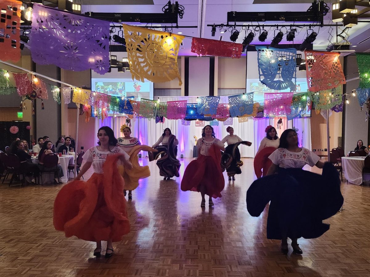 Folklorico dancers perform traditional dances at Corazon de Cultura