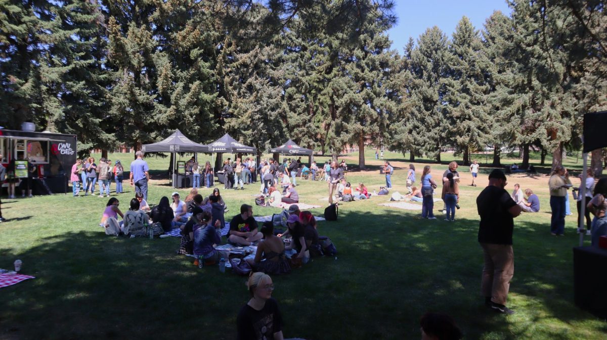 Students enjoying the event. Photo by Orion Phillips.